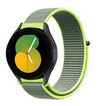 Strap-it® Strap-it Samsung Galaxy Watch 5 - 40mm nylon band (fluoriserend)