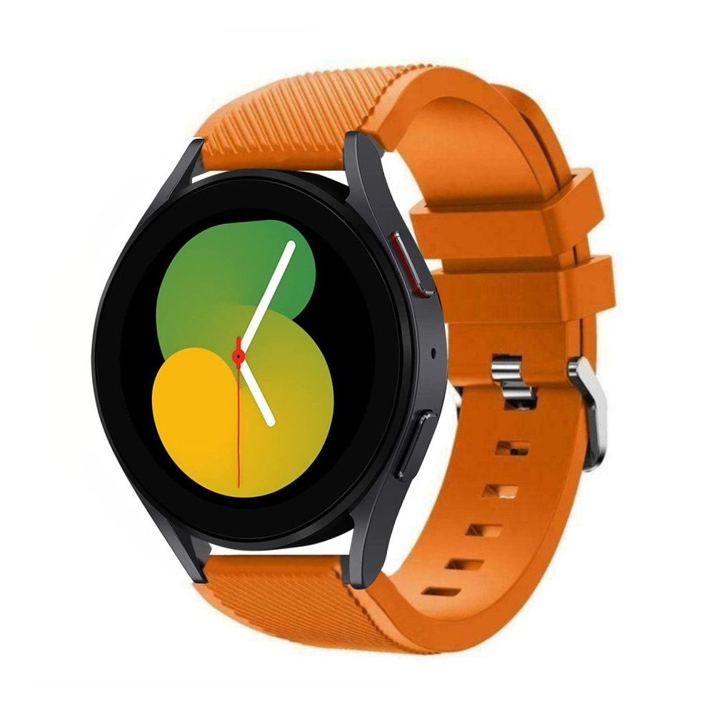 Samsung Galaxy Watch 5 40mm siliconen bandje (oranje