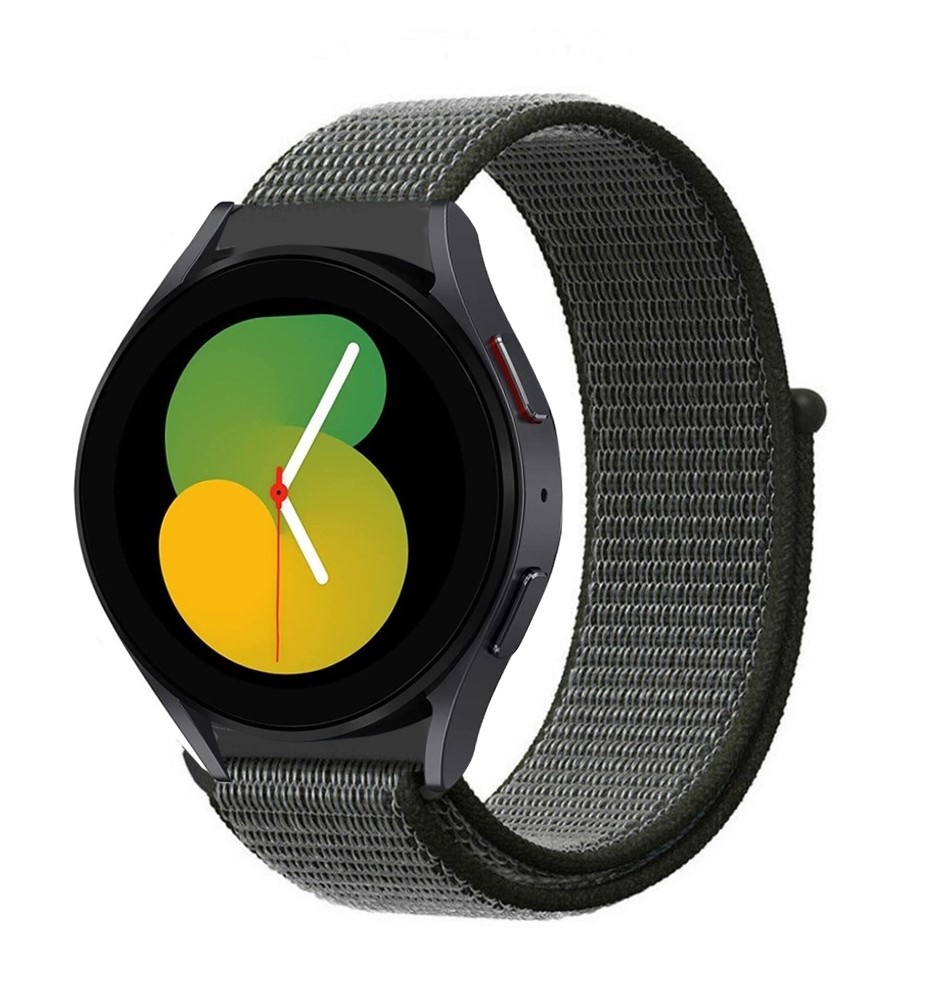 Samsung Galaxy Watch 5 40mm nylon band groen Smartwatchbanden