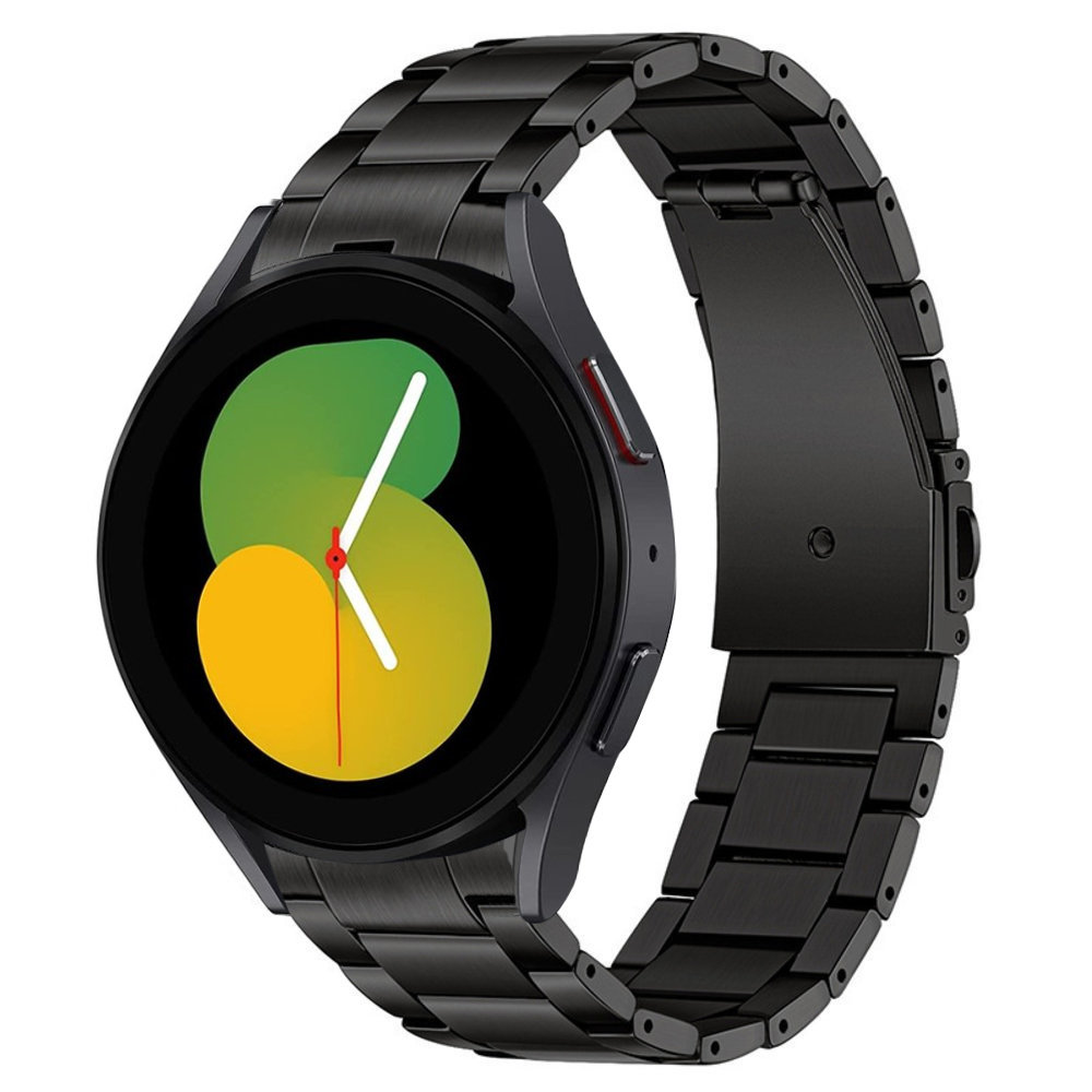 Strap-it® Strap-it Samsung Galaxy Watch 5 - 40mm titanium bandje (zwart) Strap-it® Strap-it Samsung Galaxy Watch 5 - 40mm titanium bandje (zwart)