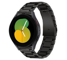 Strap-it® Samsung Galaxy Watch 5 - 40mm titanium bandje (zwart) Strap-it® Samsung Galaxy Watch 5 - 40mm titanium bandje (zwart)