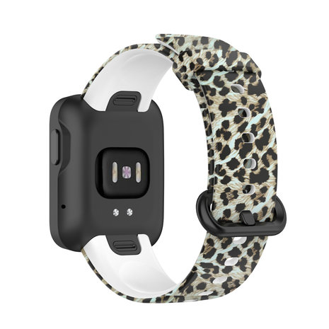 Strap-it® Strap-it Lucky Leopard Xiaomi Mi Watch Lite bandje