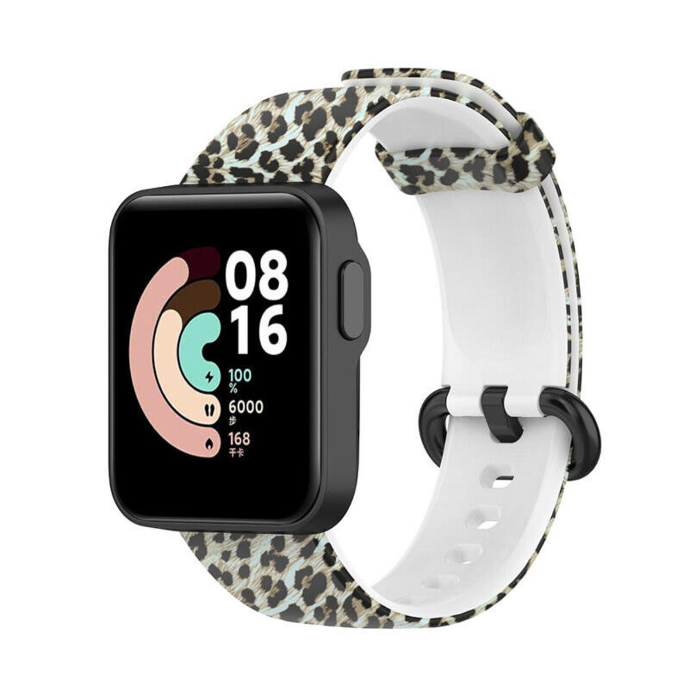 Strap-it® Strap-it Lucky Leopard Xiaomi Mi Watch Lite bandje