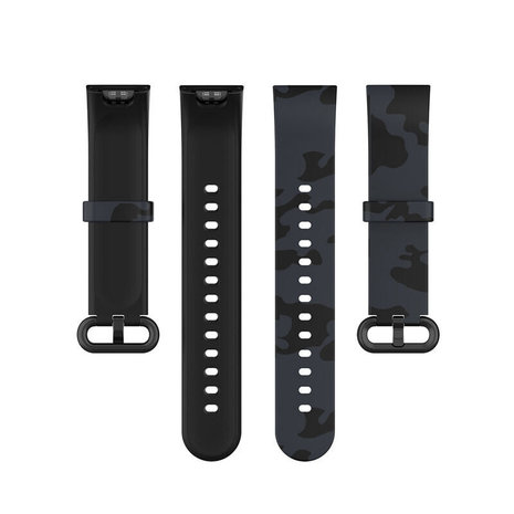 Strap-it® Strap-it Camo grey Xiaomi Mi Watch Lite bandje
