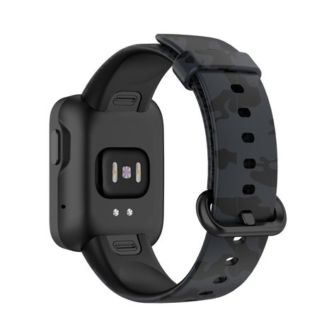 Strap-it® Strap-it Camo grey Xiaomi Mi Watch Lite bandje