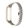Strap-it® Strap-it Xiaomi Mi Band 7 metalen bandje (zilver) Strap-it® Strap-it Xiaomi Mi Band 7 metalen bandje (zilver)
