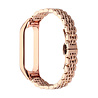 Strap-it® Strap-it Xiaomi Mi Band 7 metalen bandje (rosé goud) Strap-it® Strap-it Xiaomi Mi Band 7 metalen bandje (rosé goud)