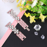 Strap-it® Steel Diamond Huawei Watch GT 2 Pro bandje (roze)