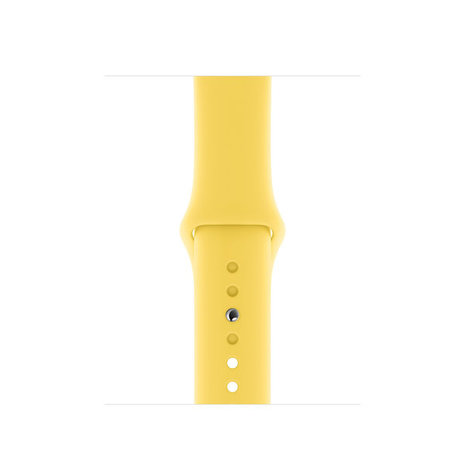 Strap-it® Strap-it Apple Watch 8 silicone band (geel)