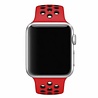Strap-it® Strap-it Apple Watch 8 sport band (rood/zwart) Strap-it® Strap-it Apple Watch 8 sport band (rood/zwart)