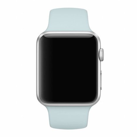 Strap-it® Strap-it Apple Watch 8 sportband (lichtblauw)