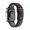 Strap-it® Strap-it Apple Watch 8 sport band (kleurrijk zwart) Strap-it® Strap-it Apple Watch 8 sport band (kleurrijk zwart)