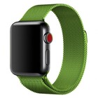 Strap-it® Strap-it Apple Watch 8 Milanese band (lichtgroen)