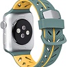 Strap-it® Strap-it Apple Watch 8 Special Edition band (groen/oranje) Strap-it® Strap-it Apple Watch 8 Special Edition band (groen/oranje)