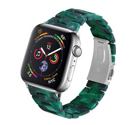 Strap-it® Apple Watch 8 resin band (groen)