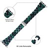 Strap-it® Strap-it Apple Watch 8 stalen band (groen) Strap-it® Strap-it Apple Watch 8 stalen band (groen)