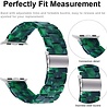 Strap-it® Strap-it Apple Watch 8 stalen band (groen) Strap-it® Strap-it Apple Watch 8 stalen band (groen)