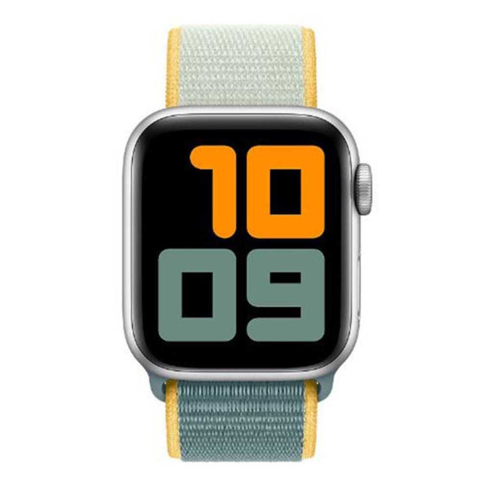 Strap-it® Strap-it Apple Watch 8 nylon bandje (sunshine)