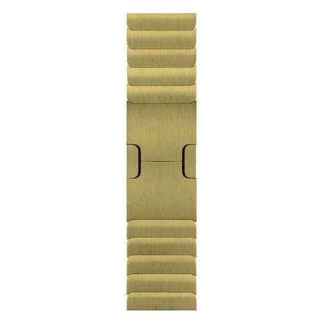 Strap-it® Strap-it Apple Watch 8 luxe metalen band (goud) Strap-it® Strap-it Apple Watch 8 luxe metalen band (goud)