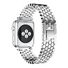 Strap-it® Strap-it Apple Watch 8 stalen vis band (zilver) Strap-it® Strap-it Apple Watch 8 stalen vis band (zilver)