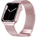 Strap-it® Apple Watch 8 Milanees bandje (rosé pink)