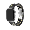 Strap-it® Strap-it Apple Watch 8 keramiek stalen band (zwart/goud) Strap-it® Strap-it Apple Watch 8 keramiek stalen band (zwart/goud)