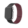 Strap-it® Strap-it Apple Watch 8 magnetisch siliconen bandje (zwart/rood) Strap-it® Strap-it Apple Watch 8 magnetisch siliconen bandje (zwart/rood)
