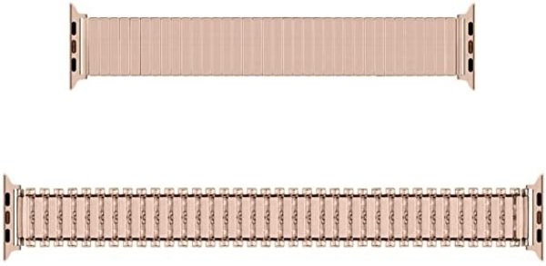 Strap-it® Strap-it Apple Watch 8 stalen rekband (rosé goud) Strap-it® Strap-it Apple Watch 8 stalen rekband (rosé goud)