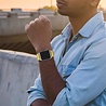 Strap-it® Strap-it Apple Watch 8 stalen rekband (goud) Strap-it® Strap-it Apple Watch 8 stalen rekband (goud)