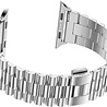 Strap-it® Strap-it Apple Watch Ultra Presidential stalen band (zilver) Strap-it® Strap-it Apple Watch Ultra Presidential stalen band (zilver)