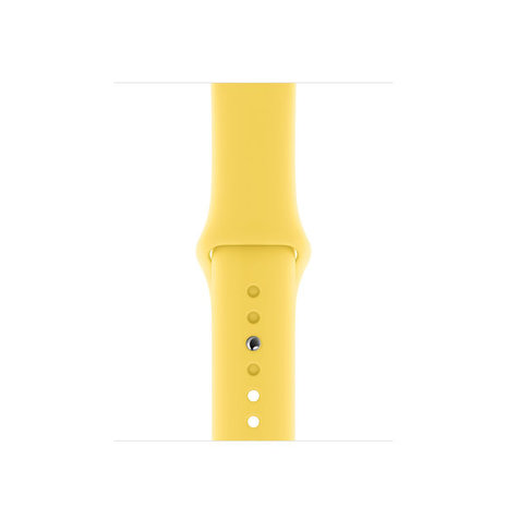 Strap-it® Strap-it Apple Watch Ultra silicone band (geel)