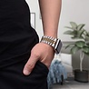 Strap-it® Strap-it Apple Watch Ultra Jubilee stalen band (zilver/goud) Strap-it® Strap-it Apple Watch Ultra Jubilee stalen band (zilver/goud)