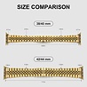 Strap-it® Strap-it Apple Watch Ultra Jubilee stalen band (goud) Strap-it® Strap-it Apple Watch Ultra Jubilee stalen band (goud)