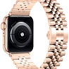 Strap-it® Strap-it Apple Watch Ultra Jubilee stalen band (rosé goud) Strap-it® Strap-it Apple Watch Ultra Jubilee stalen band (rosé goud)