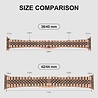 Strap-it® Strap-it Apple Watch Ultra Jubilee stalen band (rosé goud) Strap-it® Strap-it Apple Watch Ultra Jubilee stalen band (rosé goud)