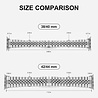 Strap-it® Strap-it Apple Watch Ultra Jubilee stalen band (zilver) Strap-it® Strap-it Apple Watch Ultra Jubilee stalen band (zilver)