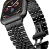 Strap-it® Strap-it Apple Watch Ultra Jubilee stalen band (zwart) Strap-it® Strap-it Apple Watch Ultra Jubilee stalen band (zwart)