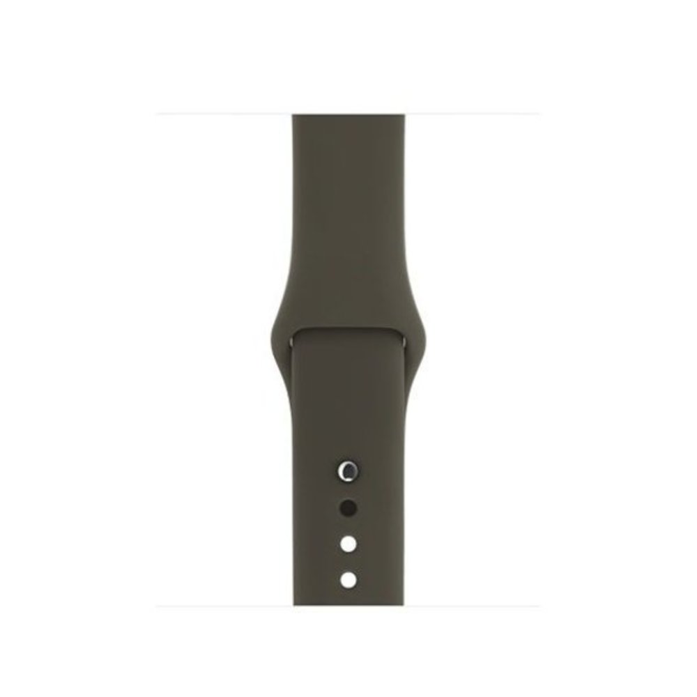 Strap-it® Strap-it Apple Watch Ultra silicone band (donkergroen)