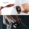 Strap-it® Strap-it Apple Watch Ultra leren band (rood-bruin) Strap-it® Strap-it Apple Watch Ultra leren band (rood-bruin)