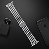 Strap-it® Strap-it Apple Watch Ultra roestvrij stalen band (zilver/zwart) Strap-it® Strap-it Apple Watch Ultra roestvrij stalen band (zilver/zwart)