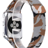 Strap-it® Strap-it Apple Watch Ultra Milanese band (camouflage bruin) Strap-it® Strap-it Apple Watch Ultra Milanese band (camouflage bruin)