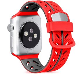 Strap-it® Apple Watch Ultra Special Edition band (rood/zwart)
