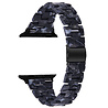 Strap-it® Strap-it Apple Watch Ultra stalen band (zwart/wit) Strap-it® Strap-it Apple Watch Ultra stalen band (zwart/wit)