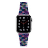 Strap-it® Strap-it Apple Watch Ultra stalen band (kleurrijk paars) Strap-it® Strap-it Apple Watch Ultra stalen band (kleurrijk paars)