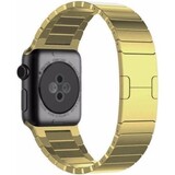 Strap-it® Apple Watch Ultra luxe metalen band (goud)