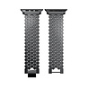 Strap-it® Strap-it Apple Watch Ultra stalen vis band (zwart) Strap-it® Strap-it Apple Watch Ultra stalen vis band (zwart)