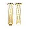 Strap-it® Strap-it Apple Watch Ultra stalen vis band (goud) Strap-it® Strap-it Apple Watch Ultra stalen vis band (goud)