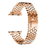 Strap-it® Strap-it Apple Watch Ultra stalen vis band (rosé goud) Strap-it® Strap-it Apple Watch Ultra stalen vis band (rosé goud)