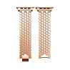 Strap-it® Strap-it Apple Watch Ultra stalen vis band (rosé goud) Strap-it® Strap-it Apple Watch Ultra stalen vis band (rosé goud)