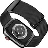 Strap-it® Strap-it Apple Watch Ultra Milanees bandje (zwart) Strap-it® Strap-it Apple Watch Ultra Milanees bandje (zwart)